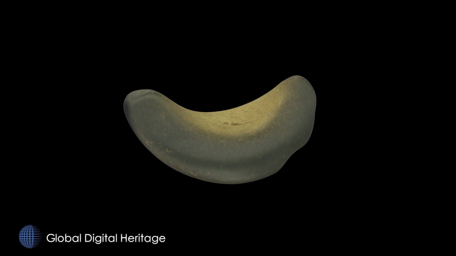 XPM-098 Moon-shaped Stone, Sapsuk River, AK