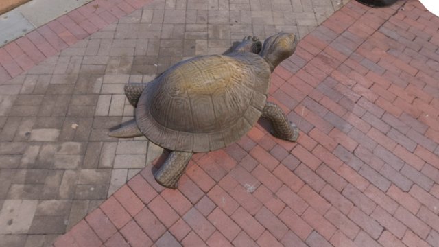 Tortoise Statue 3D Model