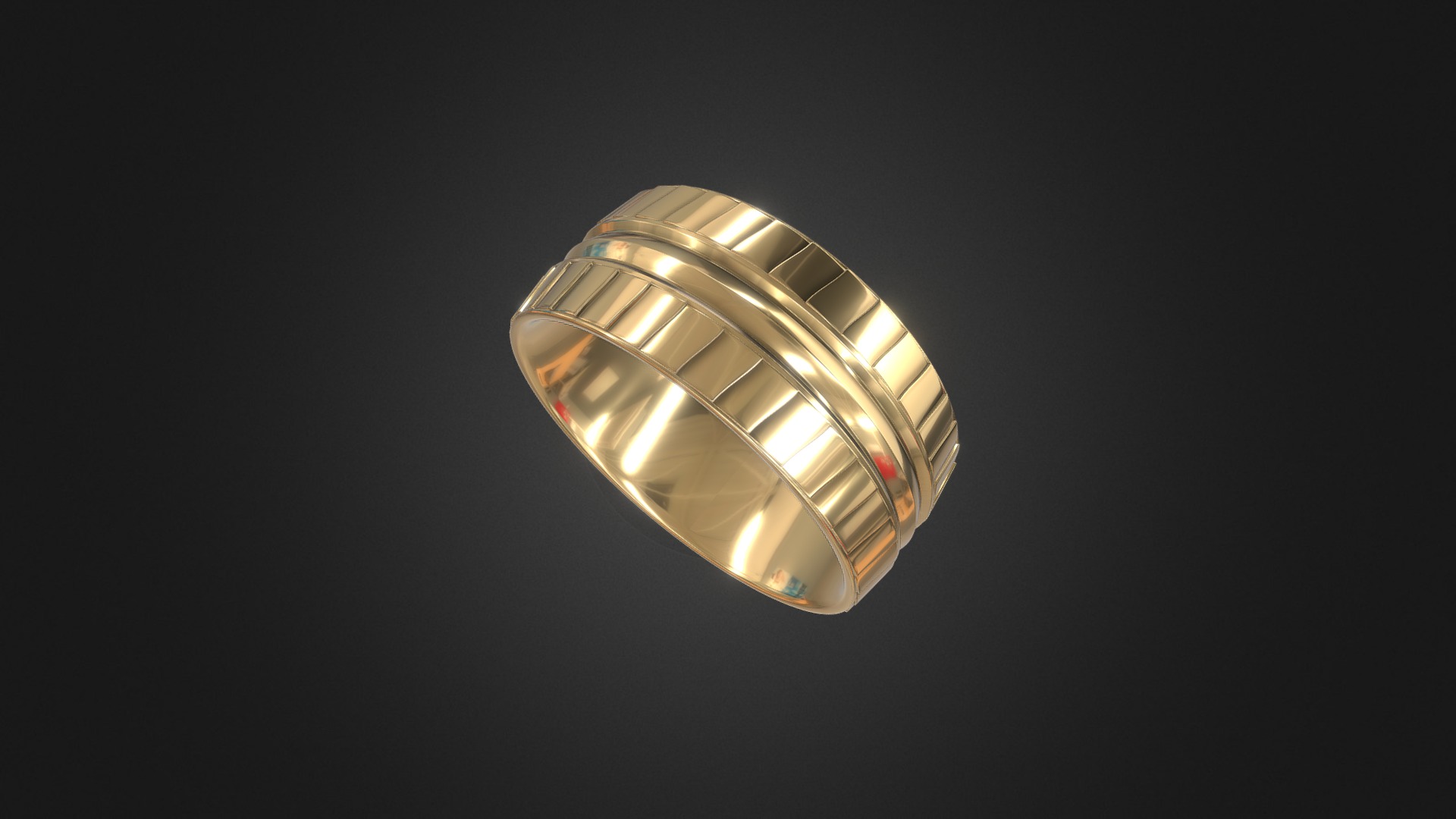 3D model 1136 – Ring - This is a 3D model of the 1136 - Ring. The 3D model is about a circular object with lights.