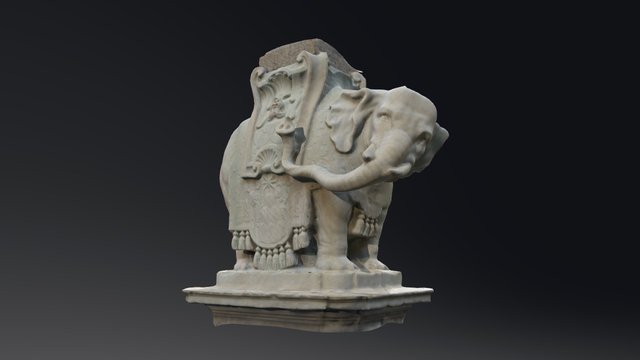Bernini's Elephant 3D Model