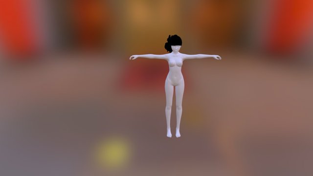 Girlnuld 3D Model