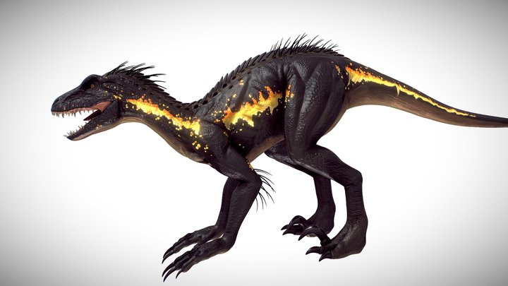 Indoraptor 3D Model