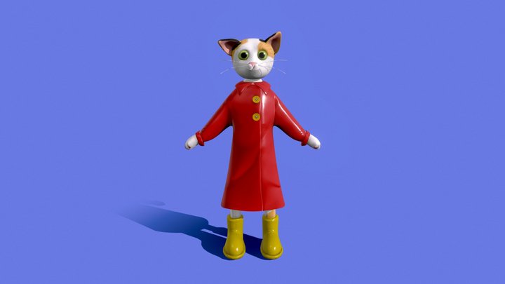 3d kitty 3D Model