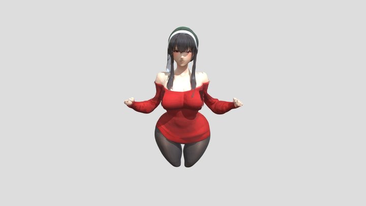 Confident Charm yor forger 3D Model