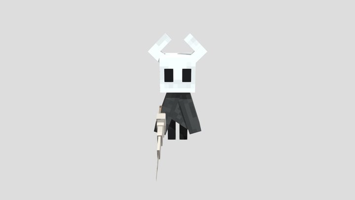 Hollow Knight - Minecraft Model 3D Model