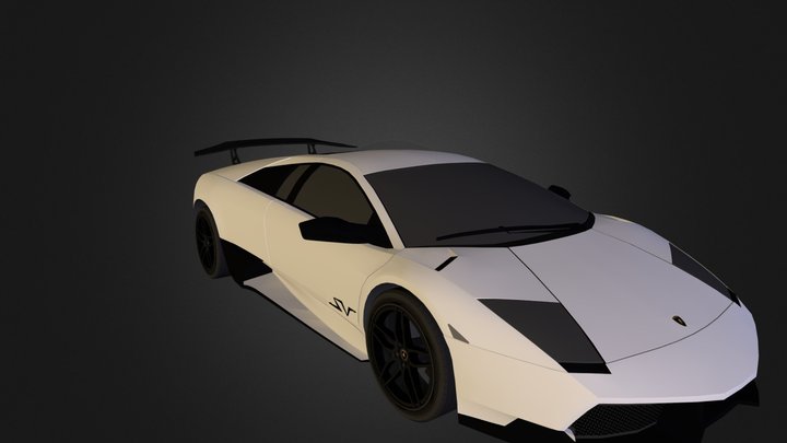 Lamborghini Murceilago (Retextured) 3D Model