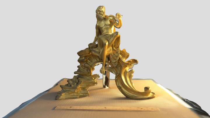 Firedog (male figure) 3D Model