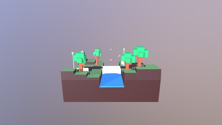 Cenario Aberto 3D Model