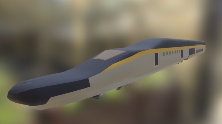 Bullet Train 2 - 3D model by poochiers [5ecd03a] - Sketchfab