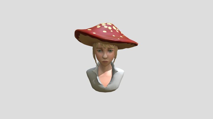 Reverse: 1999 - Ezra Head Bust (Semi Realism) 3D Model