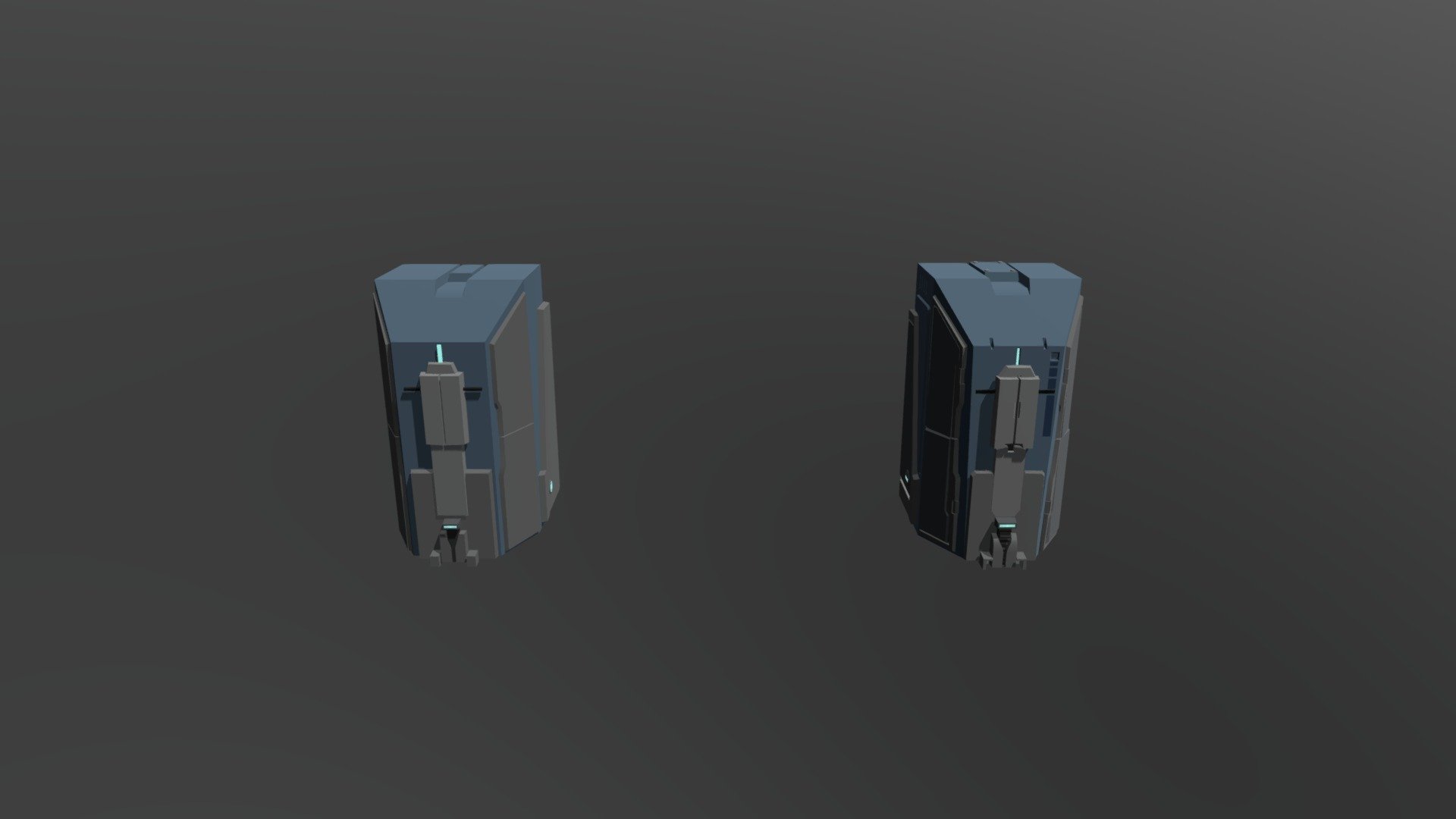 Warframe prop Draft (Blocking And Detalization) 3D model by bezzi0900