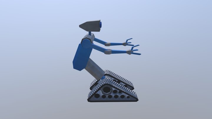 Robô Painel 3D Model