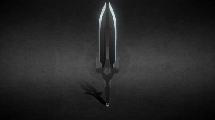Hei’s Dagger – Darker than Black 3D Model