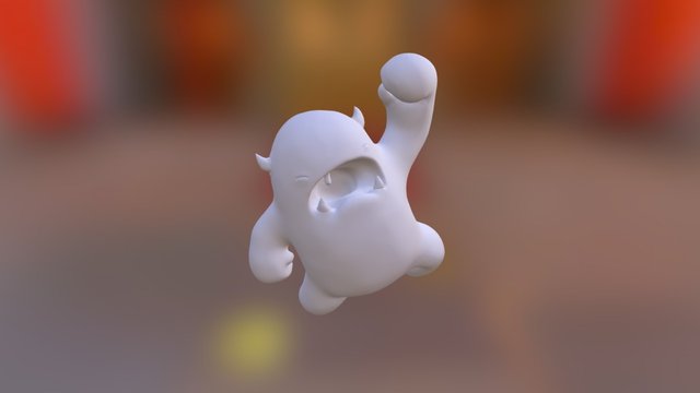 My first sculpture - CGCookie Melvin 3D Model