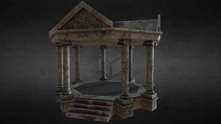 Kiosco_metro2033 3D Model
