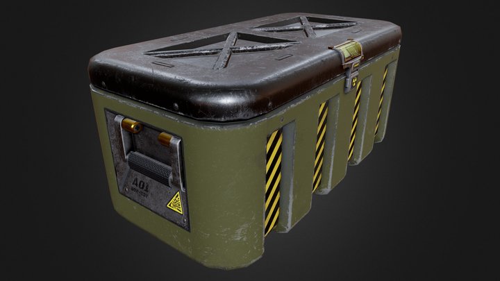 Nuclear Box 3D Model