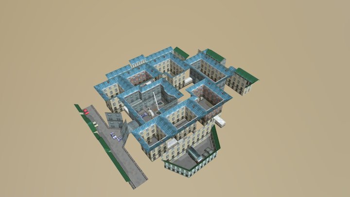 de_dvor_csgo_classic 3D Model