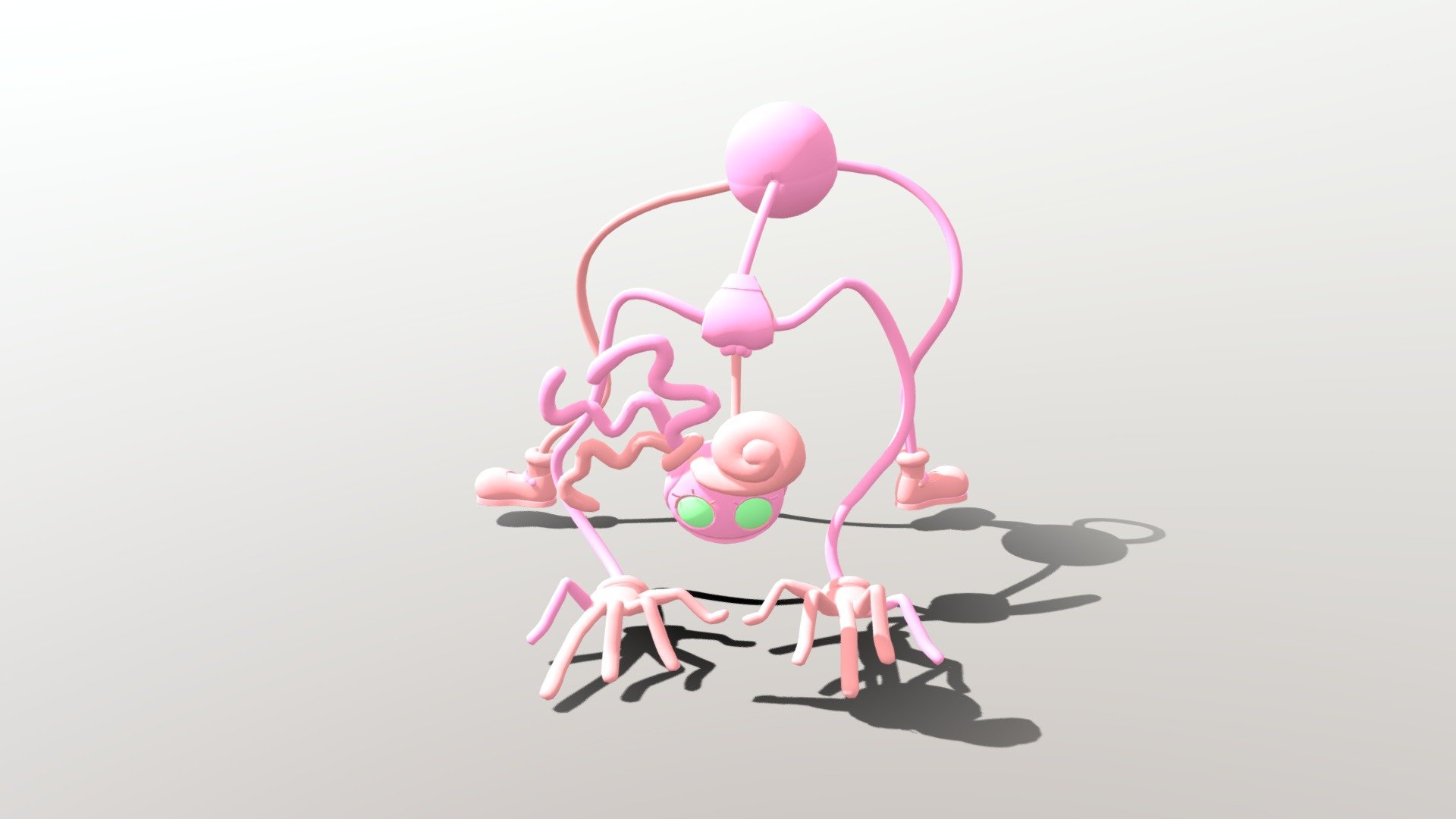 project-playtime mommy 3D Model - Download Free 3D model by catching ...