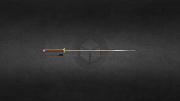 Leonardo's Katana Blade 3D Model