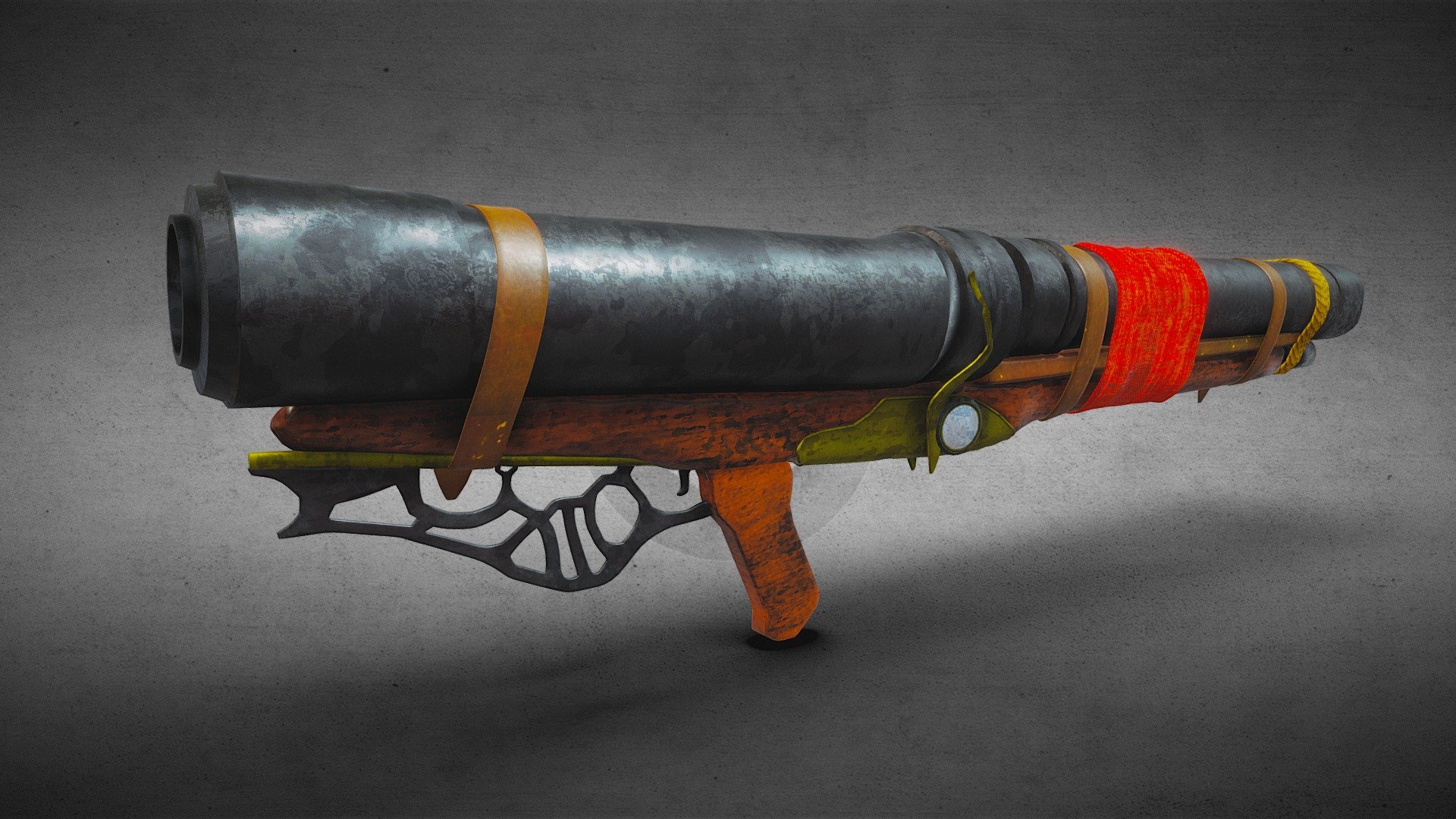 Rocket Launcher - Download Free 3D Model By BazukaliKartal [5ed3f2e ...