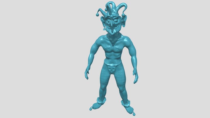 Card Joker 3D Model