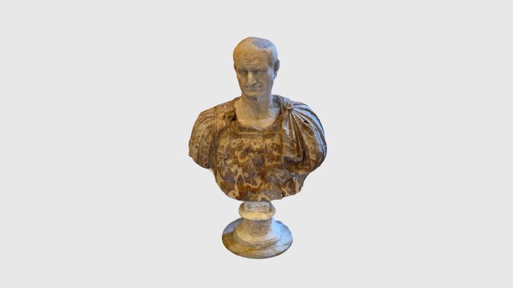 Naples - Archeological Museum - Vespasian 2 3D Model