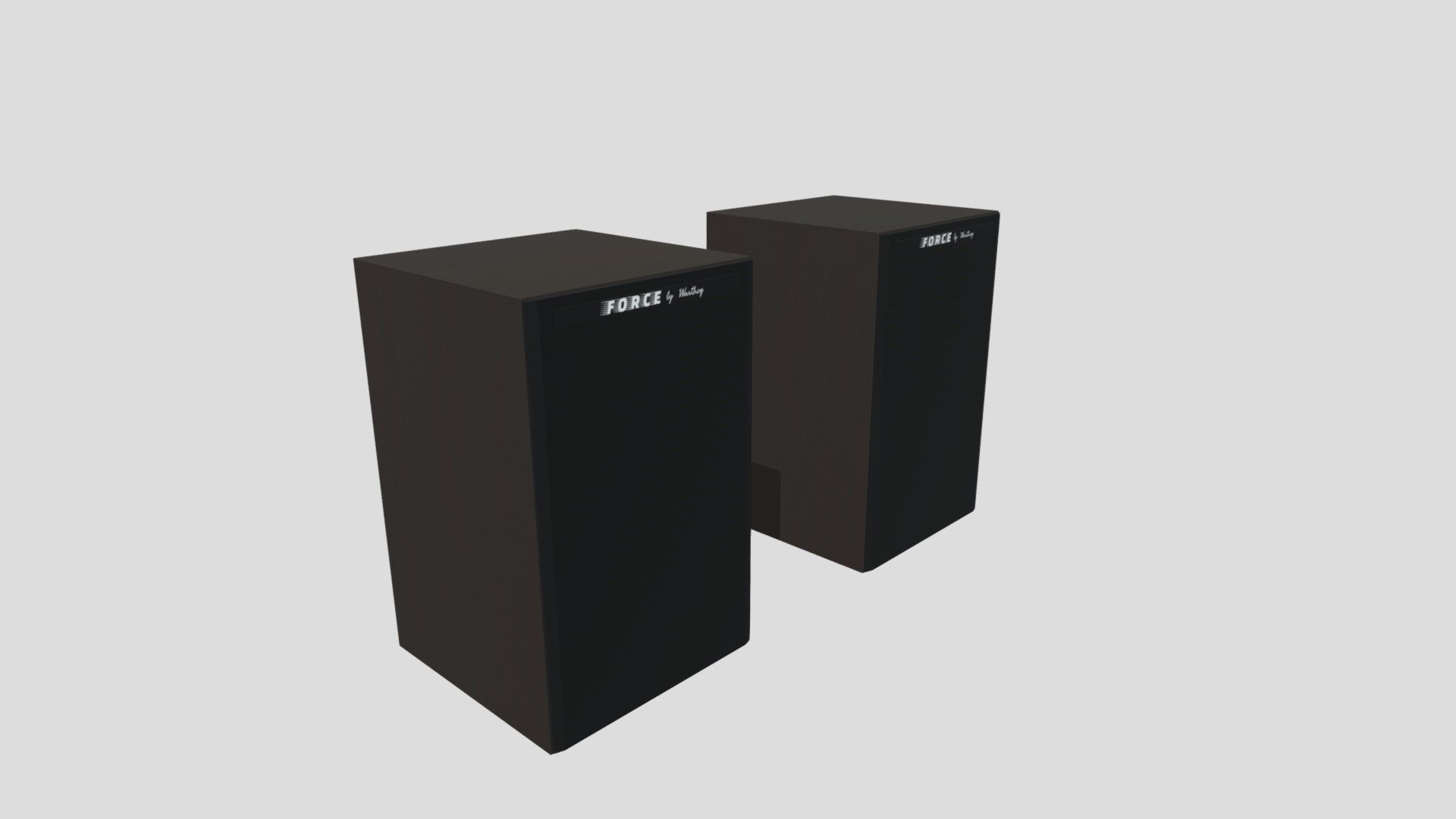 Speaker Set - Download Free 3D model by 4ndr3wpop [5ed521a] - Sketchfab