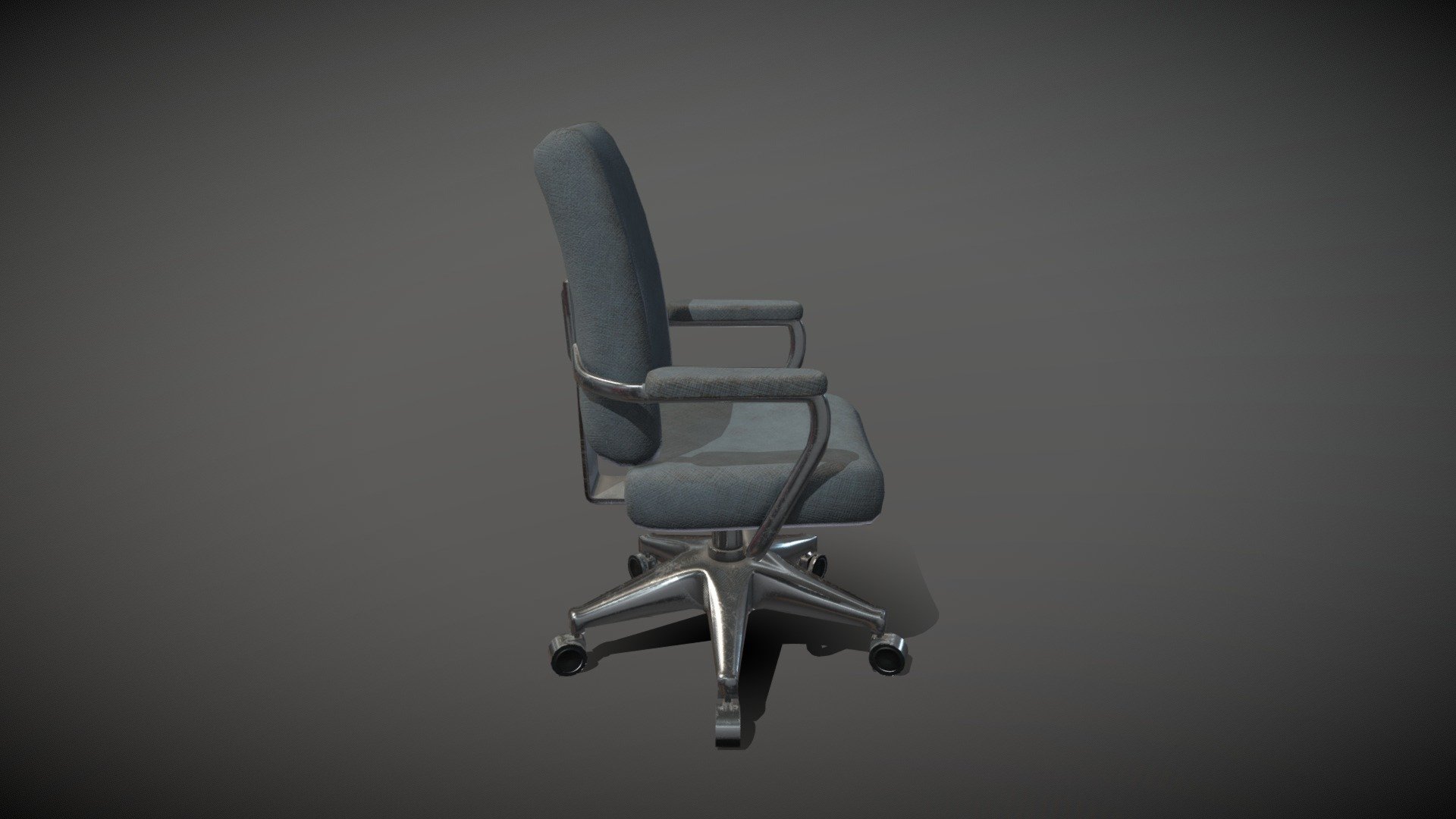 old office chair - 3D model by profenixstudio [5ed553a] - Sketchfab