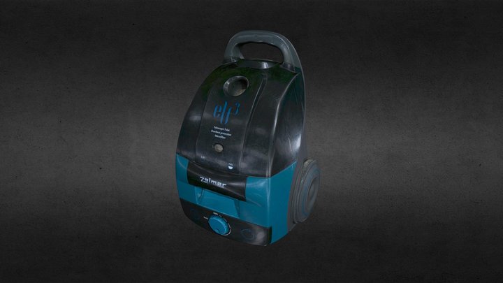 Vacuum cleaner, Zelmer 3D Model