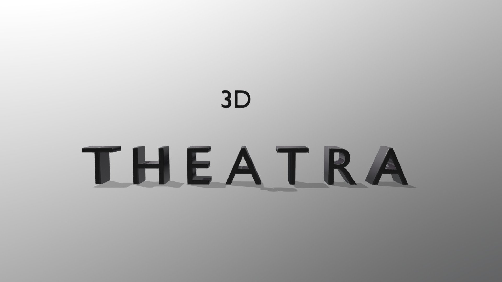 3D Theatra | 3D Model by Geronimo