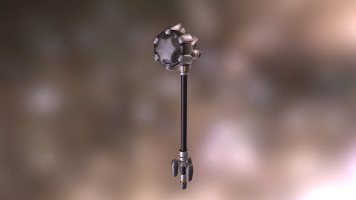 Reinhardt Hammer Practice Model 3D Model