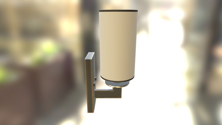 WallLamp_GUN 3D Model