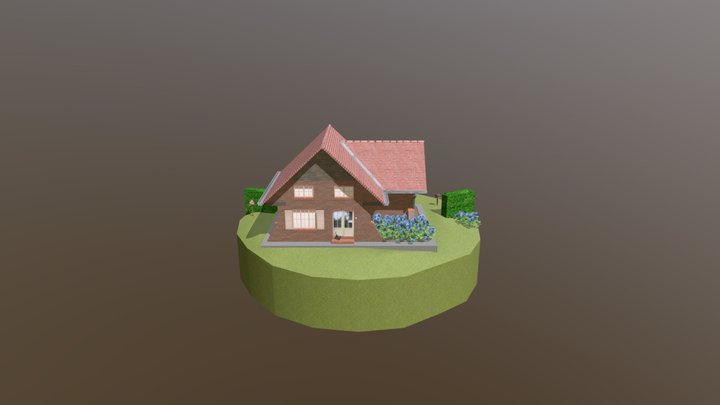 DAE Diorama - GRANDMA'S HOUSE 3D Model