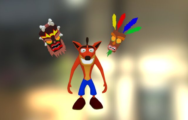Crash 3D Model
