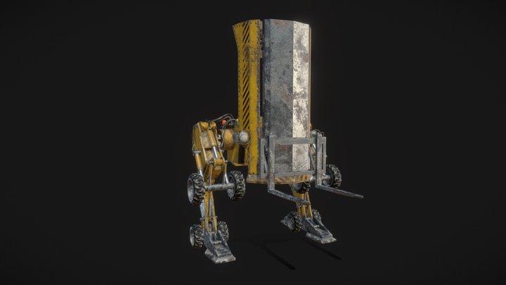 Forklift mech 3D Model