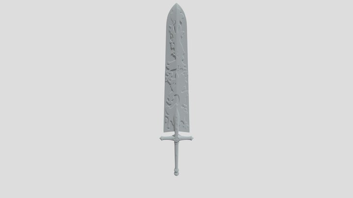 Asta Demon Slayer Sword 3D Model