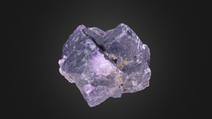 Mineral: Fluorite – Free 3D Model STL