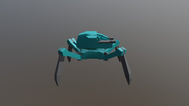 Spider Mesh 3D Model
