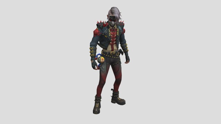 Free-fire-3d-character-by-BOSS SHIVRAJ 3D Model