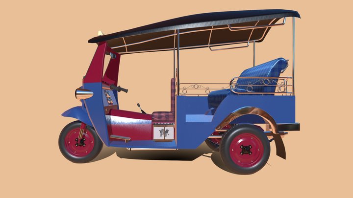 TukTuk 3D Model