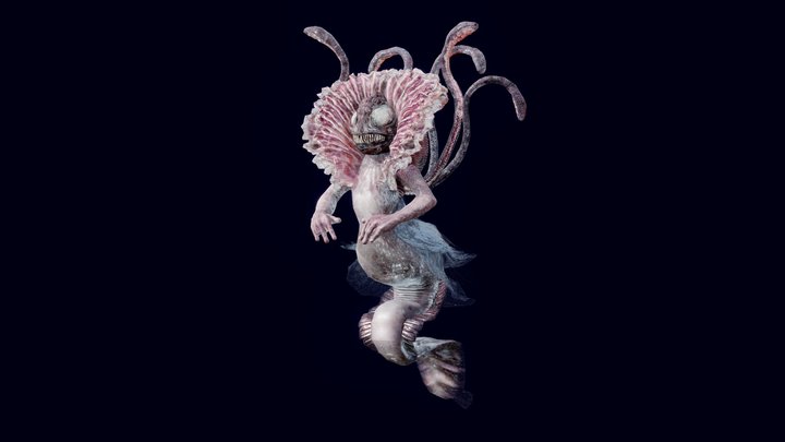 Deep Sea Creature 3D Model
