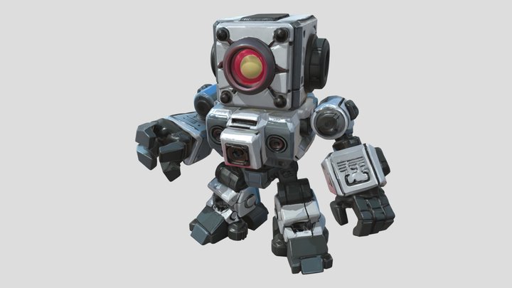 CAMERA ROBOT 3D Model