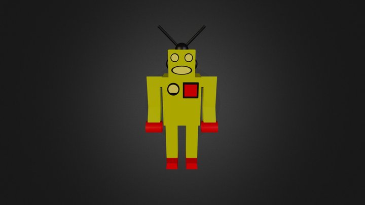 Retrobot 3D Model
