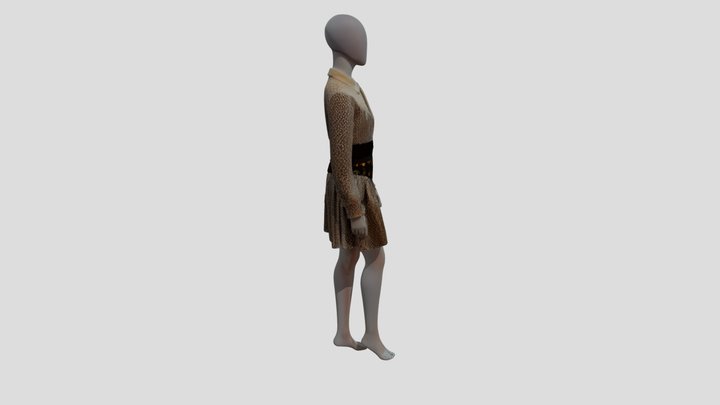 maniqui-tripo-aria 3D Model