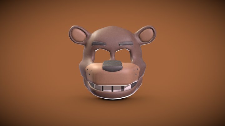 Freddy Mask 3D Model