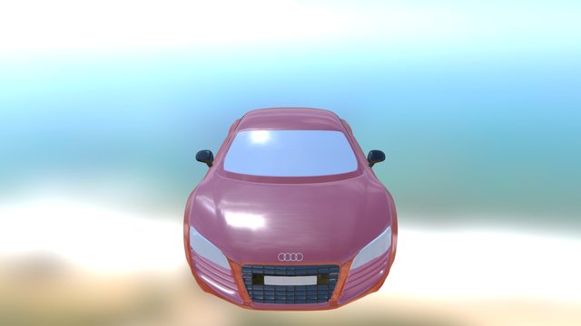 New Audi R8 3D Model