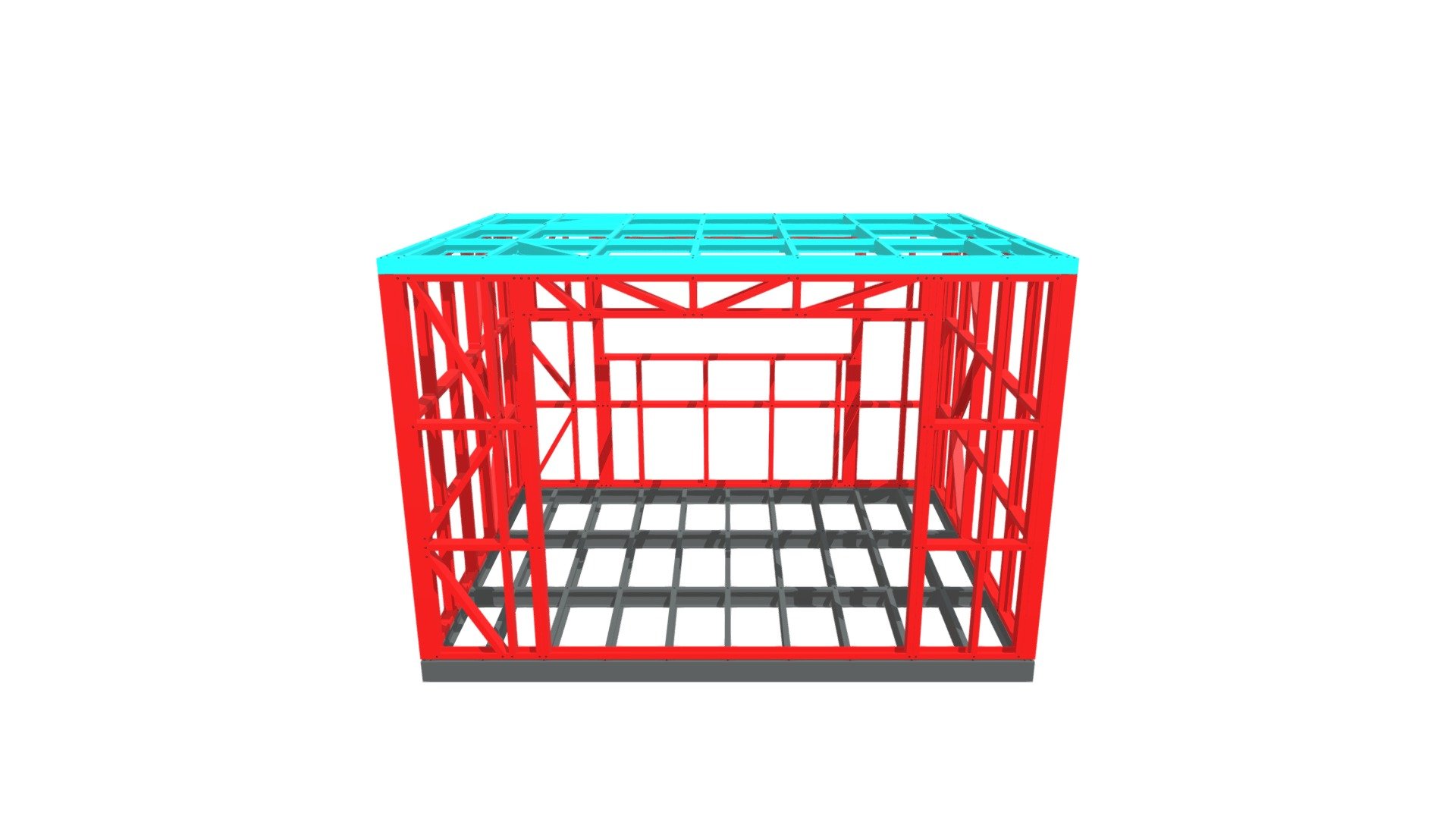 231221-1-LA R1 - 3D model by Steel Frames Direct & Go Tiny Frame Kits ...