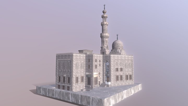 Abo Hareba Mosque 3D Model