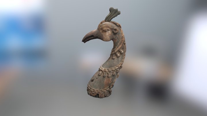 peacock head 3D Model