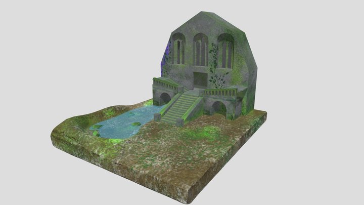 Reagans Diorama Finished 3D Model